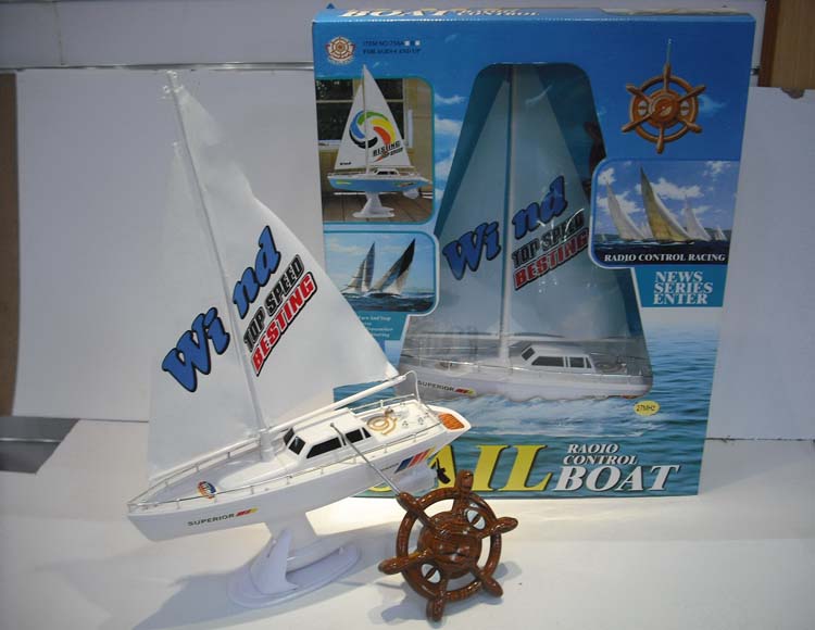 四通遥控帆船不包电 758B